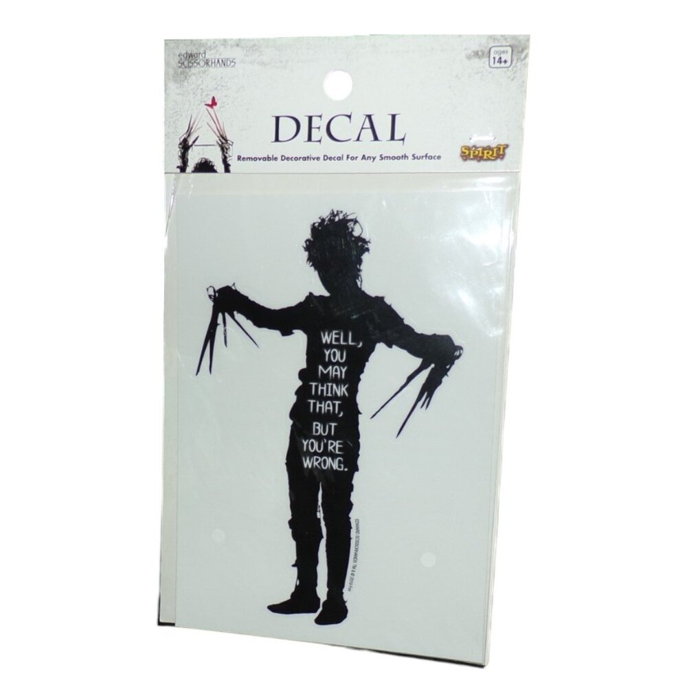 Edward Scissorhands Decal